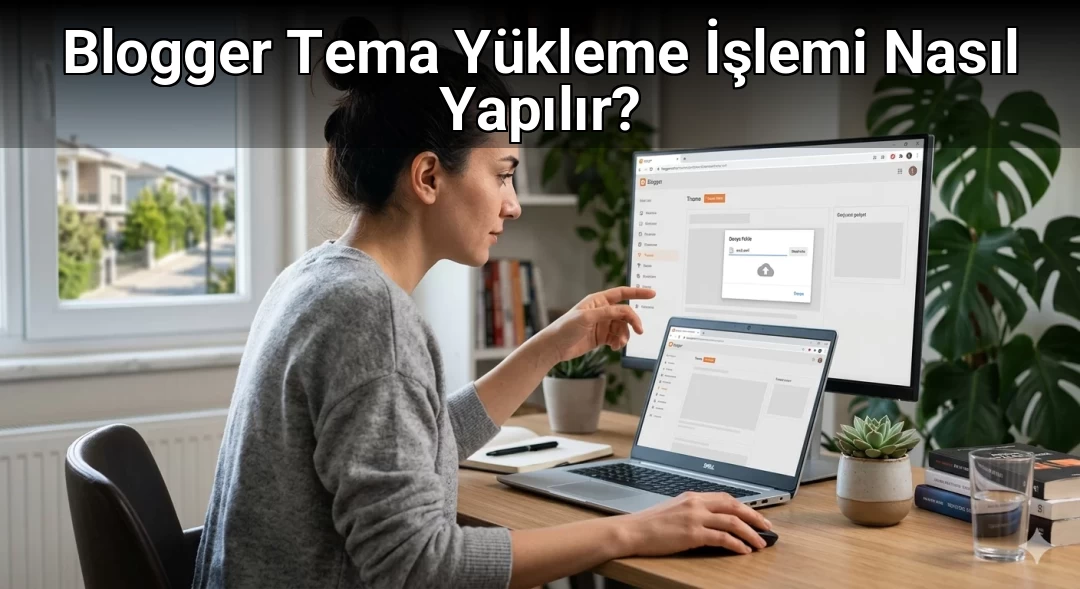 Blogger Tema Yükleme İşlemi Nasıl Yapılır?